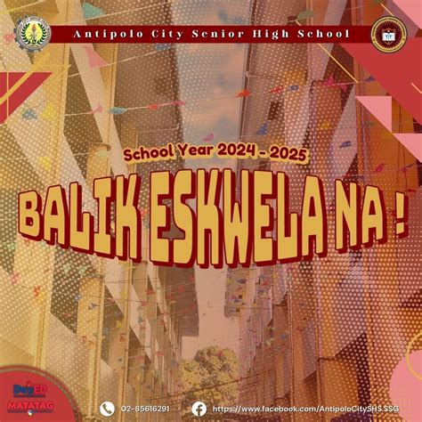 DepEd Tayo Antipolo City Senior High School .